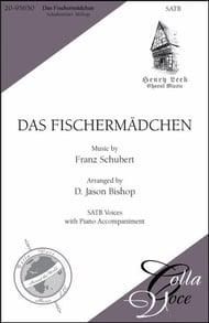 Das Fischermadchen SATB choral sheet music cover Thumbnail